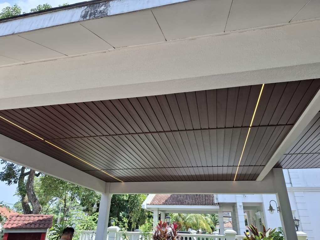 Soffit ceiling recessed profile photo